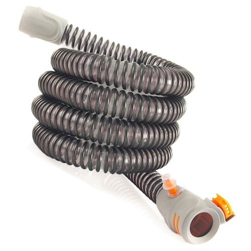 Manguera calefaccionada con puerto de Oxigeno ClimateLineOXY™ para CPAP Resmed S9